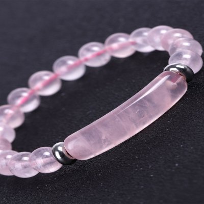 Natural Crystal Beaded Bracelet